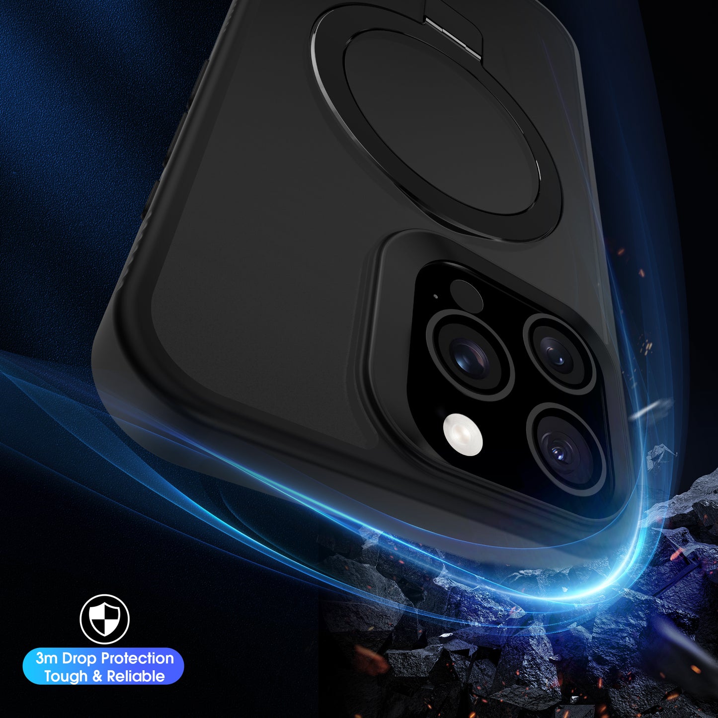 Case It IPhone 11 MagFold Series Magnetic Kickstand Matte Case