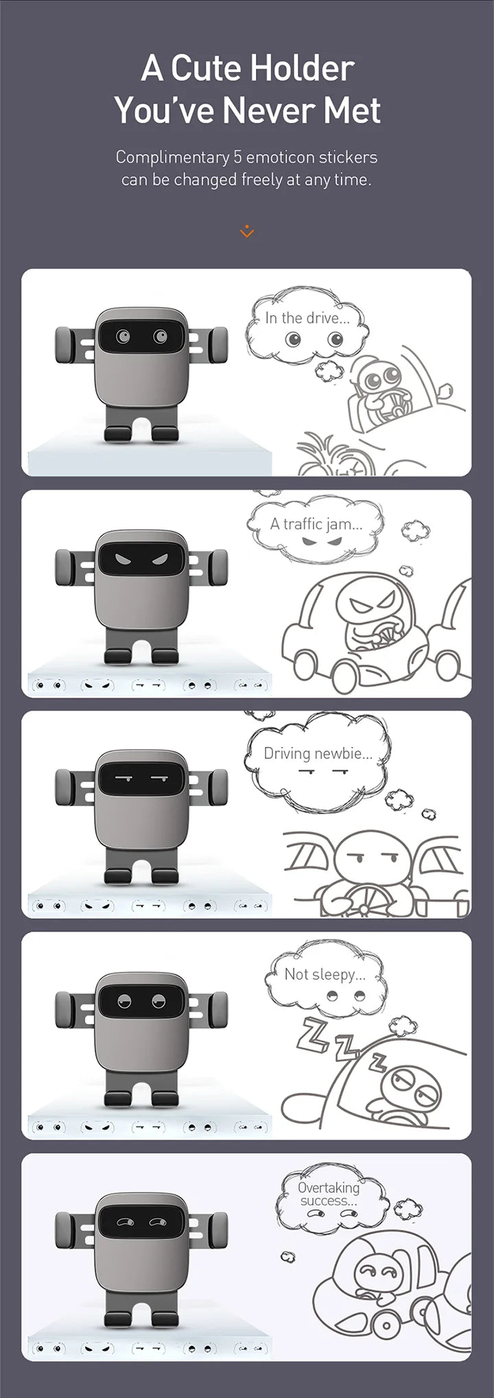 BASEUS Car Phone Holder – Air Vent Gravity Mount for Navigation & Vehicle