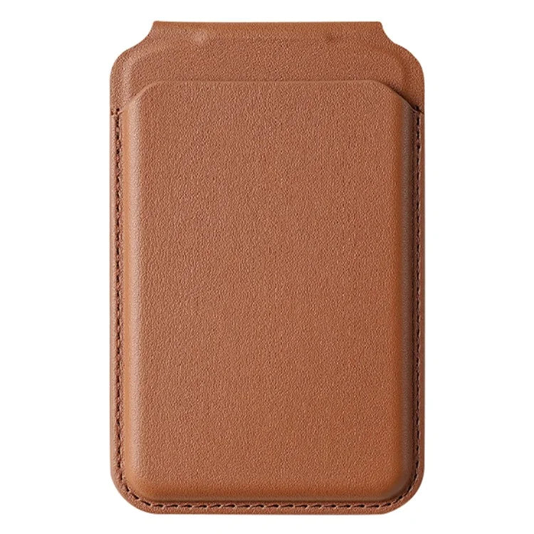 TASX Bi-Fold PU Leather MagSafe Card Holder – Foldable Kickstand Function