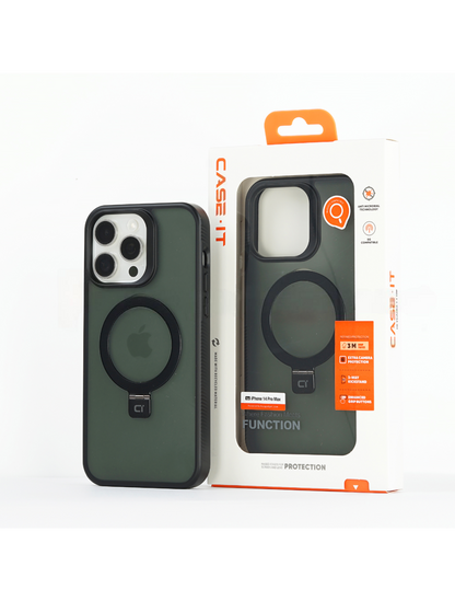 Case It IPhone 16 Plus MagFold Series Magnetic Kickstand Matte Case