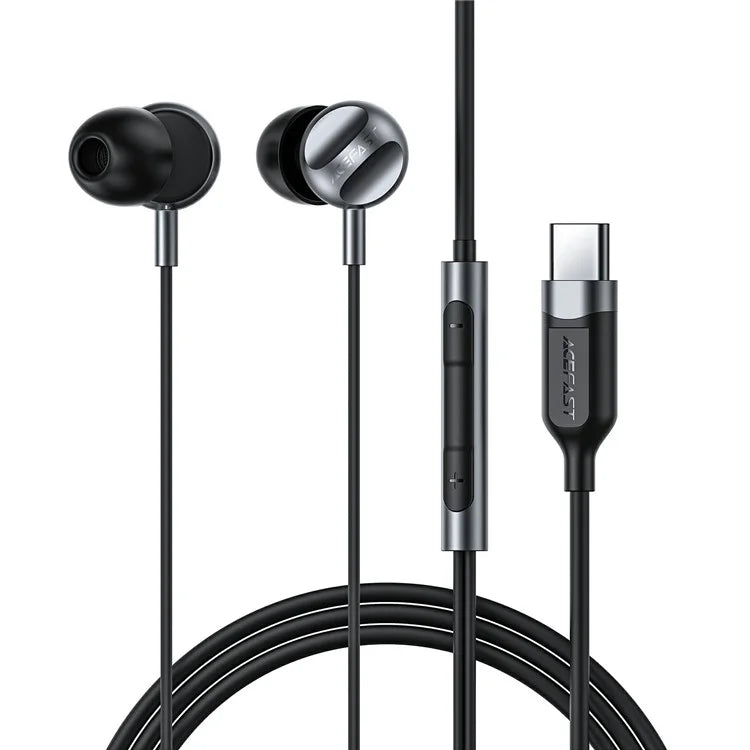 ACEFAST L6 USB-C Wired In-Ear Earphones with Mic for Phones & Tablets