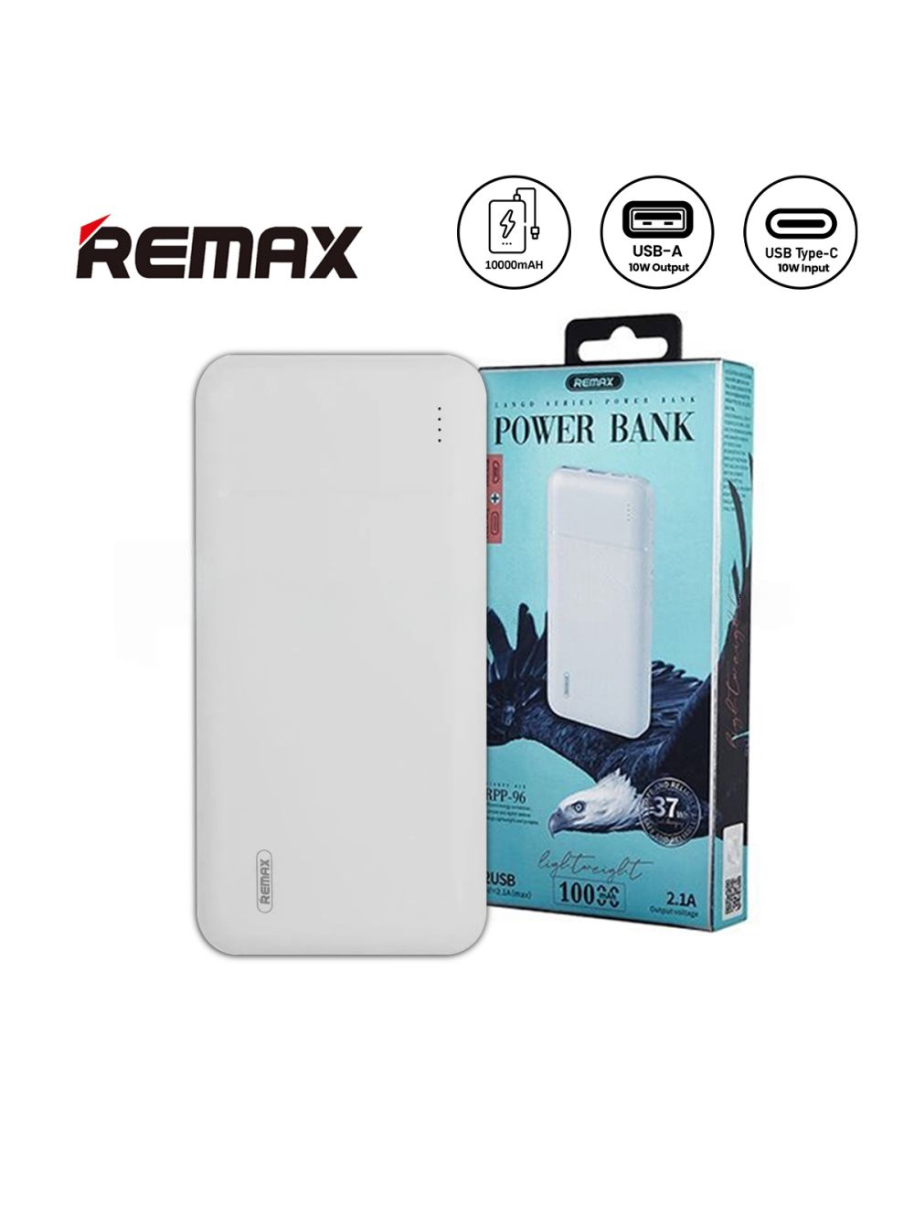 Remax Lango Series Dual USB-A Output 10W (10000mAh)