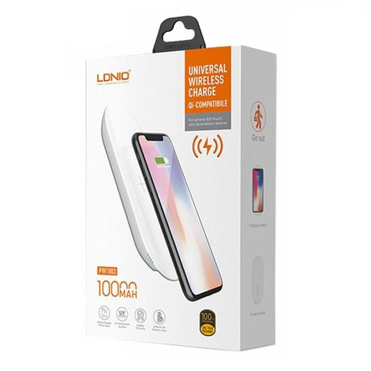 QI Wireless Fast Charging Power Bank 18w (10000mAh)