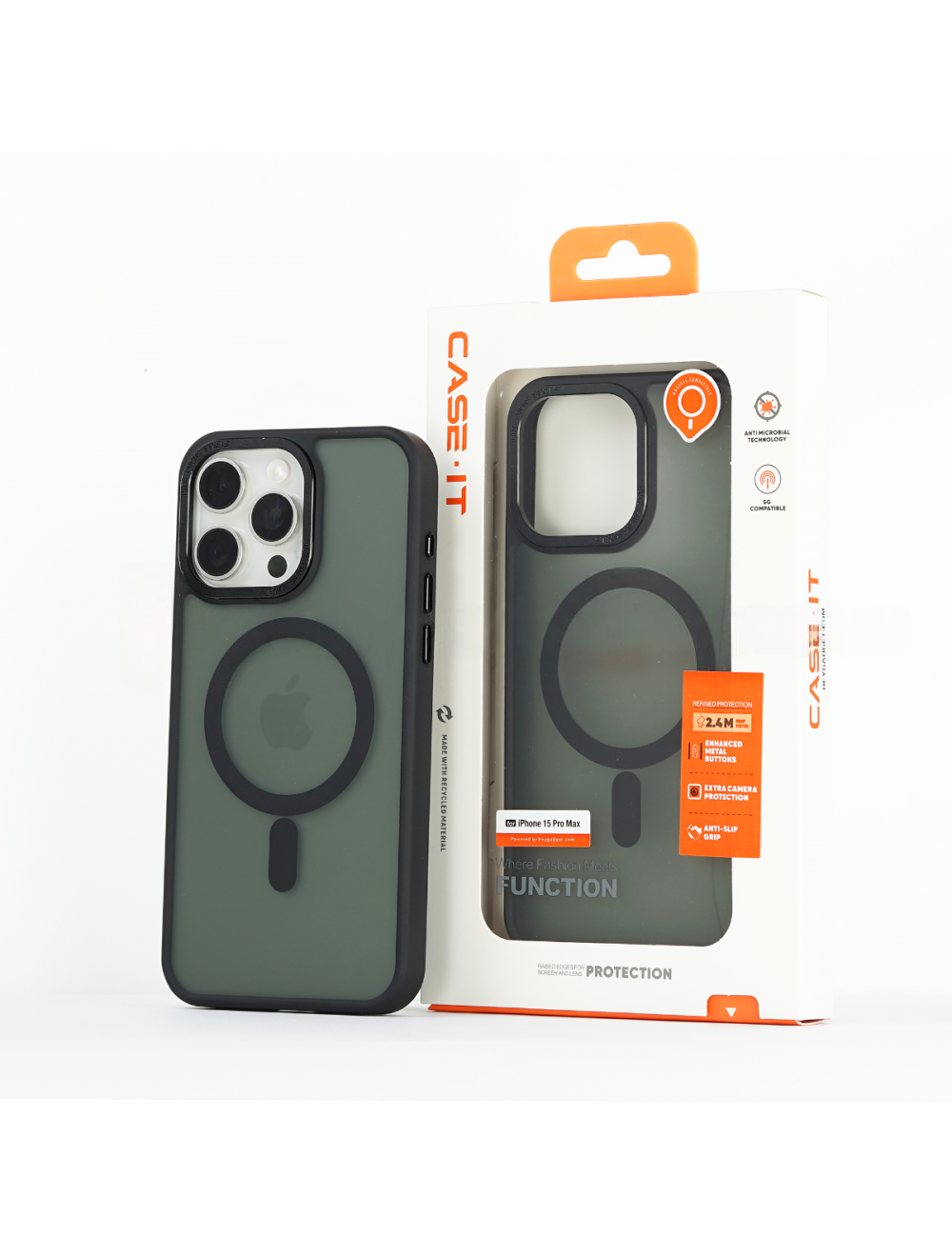 Case It IPhone 16 Pro Max CozyGrip Series Matte Case MS