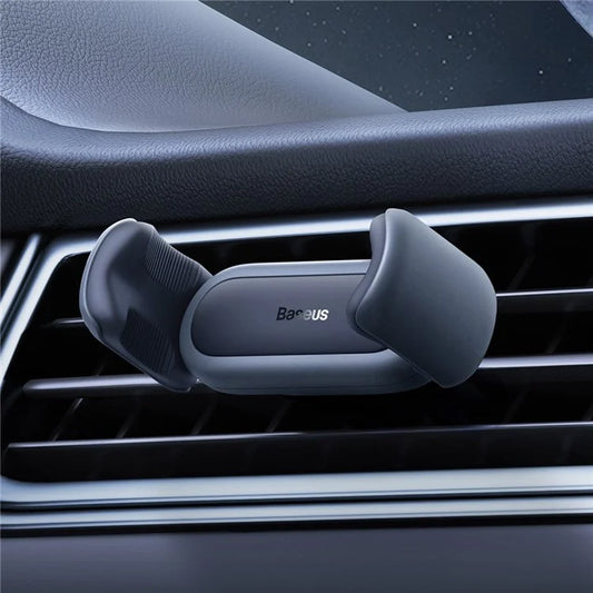 BASEUS Steel Cannon 2 Car Phone Holder – Air Outlet Spring Clip Mount