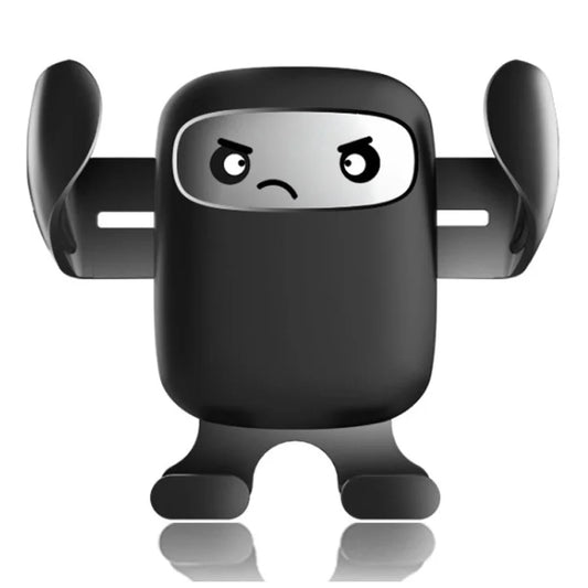 TASX F2 Cartoon Design Car Phone Holder – Rotatable Gravity Air Outlet Mount