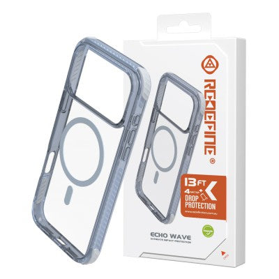 REDEFINE Echo Wave Ultimate Impact Case for iPhone 17 | 13ft Drop Protection Magnetic Clear Cover