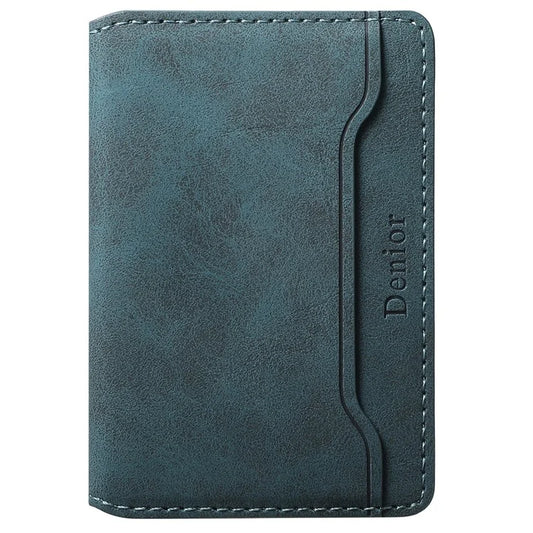 TASX D20 Retro Leather Card Holder – MagSafe-Compatible Back Case Attachment