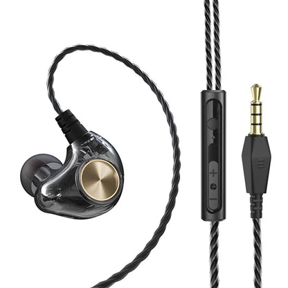 TASX K1 3.5mm Wired HiFi Half-In-Ear Sports Earphone