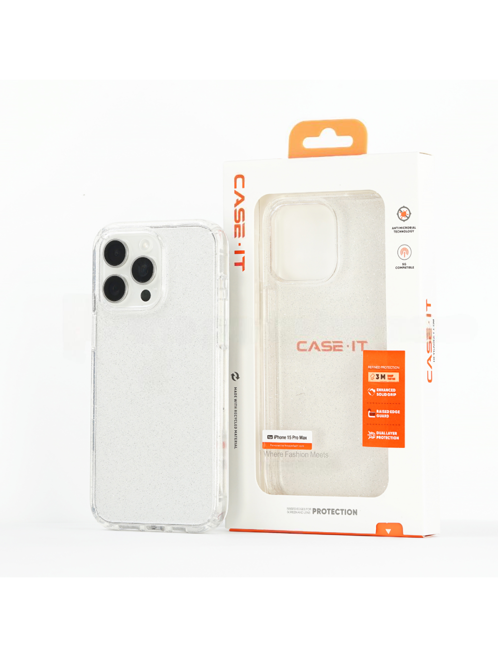 Case It IPhone 11 Fortify Series Glitter Shockproof Crystal Case