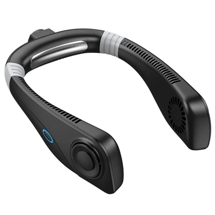 TASX Aromatherapy Bladeless Neck Fan with USB Rechargeable Air Cooling