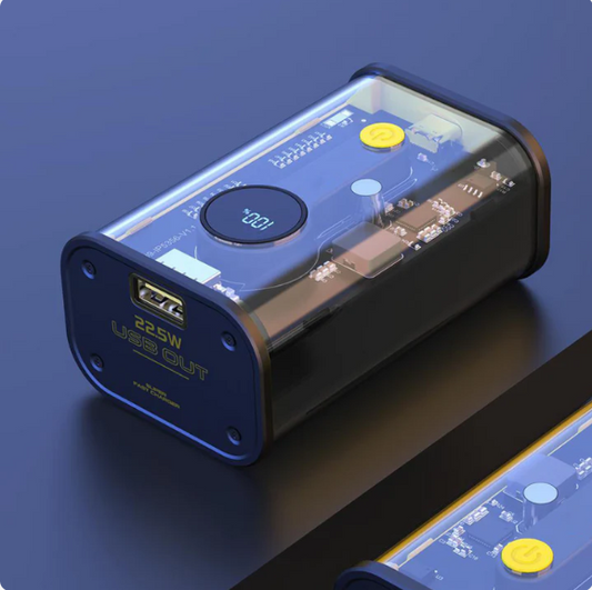 Transparent Fast Charging PowerBank 20W (10000mAh)