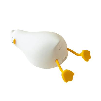TASX Soft Silicone Duck Night Lamp with Touch Sensor and Timer