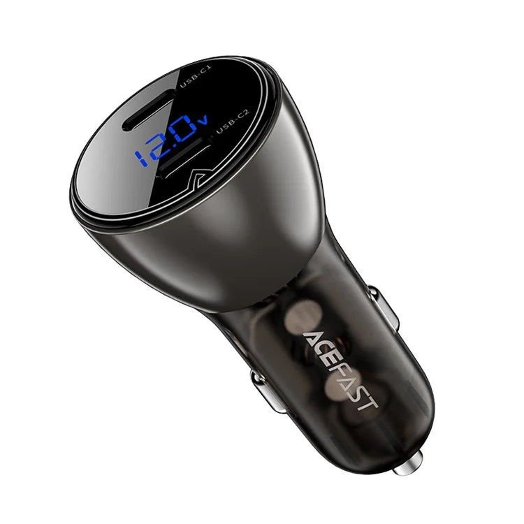 ACEFAST B10 60W Dual Type-C PD Fast Car Charger
