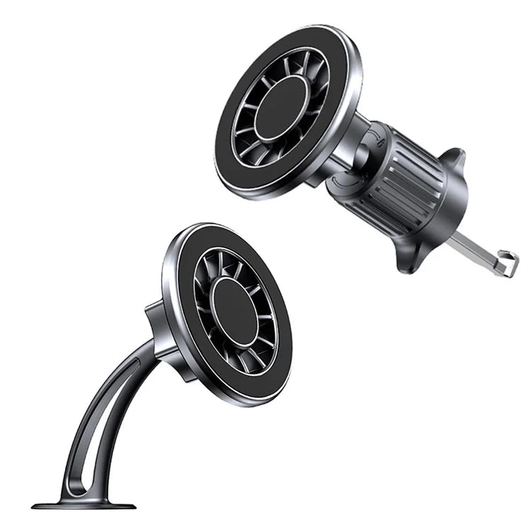 TASX ZY-YC19 MagSafe Car Phone Holder – Air Vent Hook & Adhesive Base