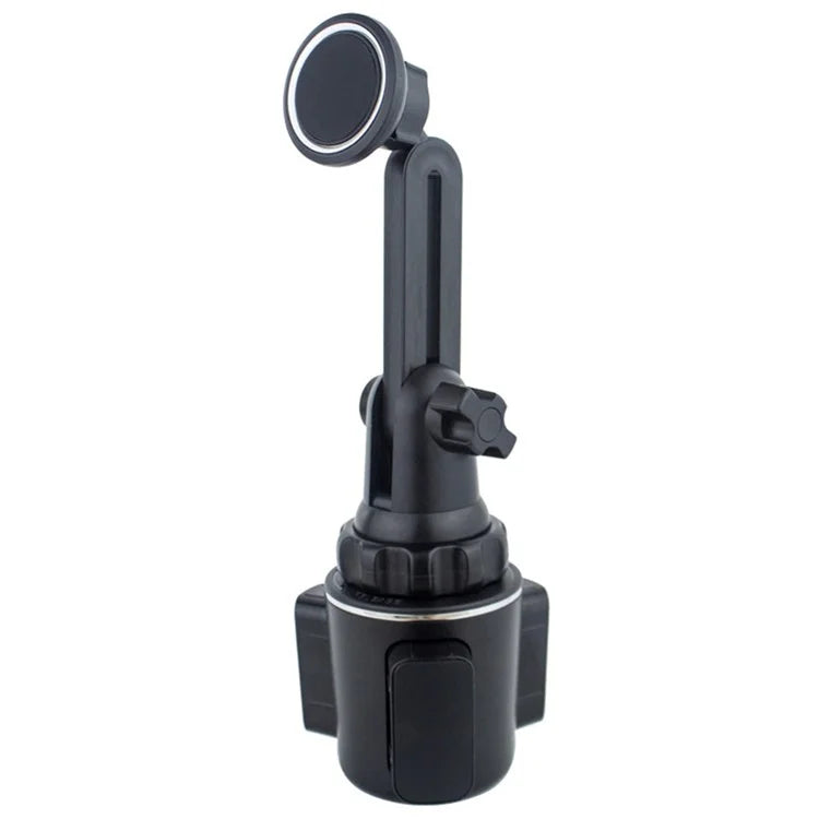 TASX Car Cup Holder Mount 360° Rotatable Magnetic Phone & Tablet Holder