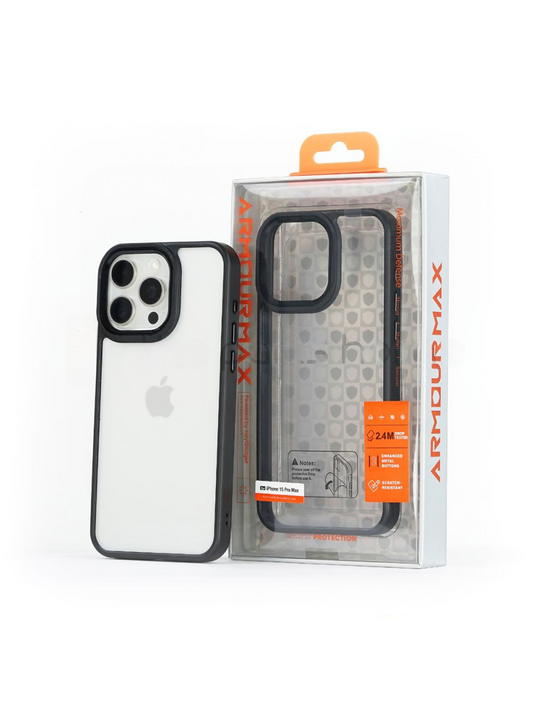 ArmourMax IPhone 11 Metal Accessories Soft Grip Shockproof Case