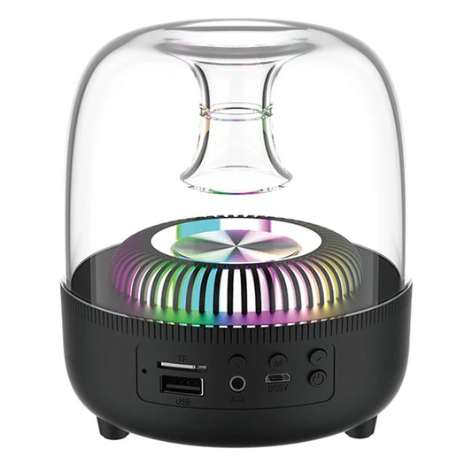 TASX Smart Series EM046 Crystal Bluetooth Speaker with RGB Light and HiFi Sound