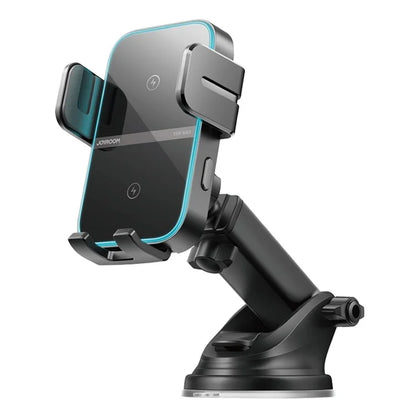 JOYROOM 15W Dual Coil Dashboard Wireless Car Charger LED Light JR-ZS246S