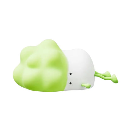 TASX K1110 Cute Cabbage Night Light with Phone Holder & Timer