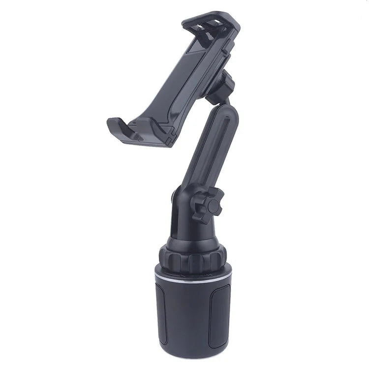 TASX 2-in-1 360° Rotating Car Cup Holder Phone and Tablet Stand