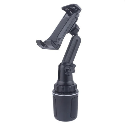 TASX 2-in-1 360° Rotating Car Cup Holder Phone and Tablet Stand