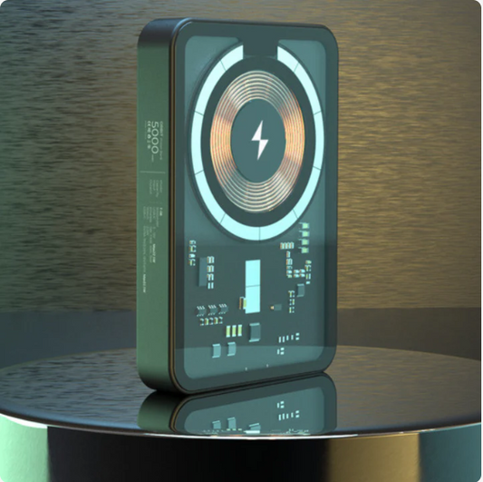 Mini Aluminum Transarent Magsafe Fast Charging PowerBank 22.5W (5000mAh)