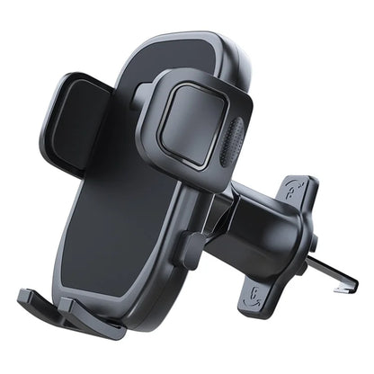 TASX X158 Universal Car Phone Holder – 360° Rotatable Metal Hook Air Outlet Mount