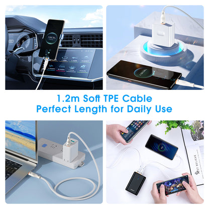 USB-A to USB-C Charge & Sync Cable 1.2M