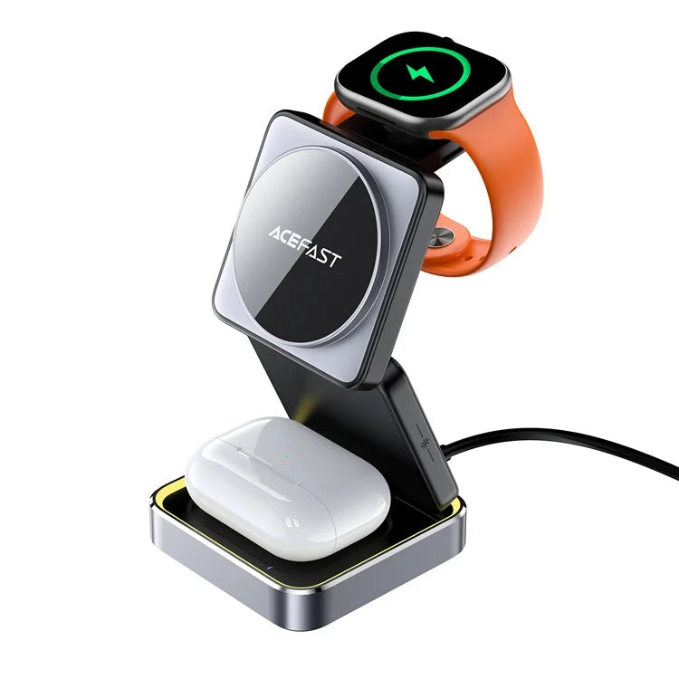 ACEFAST E20 Desktop Wireless Charger 3-in-1 Charging Station