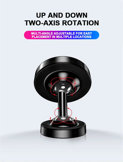 TASX Powerful Magnetic Dashboard Car Mount - 360° Rotatable Phone Holder