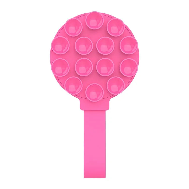 TASX Magnetic Suction Phone Holder Silicone Non Slip Suction Cup Phone Mount