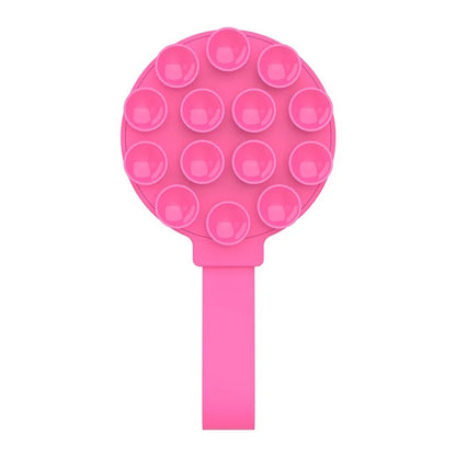 TASX Magnetic Suction Phone Holder Silicone Non Slip Suction Cup Phone Mount