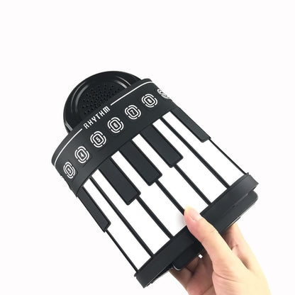 TASX Hand Roll Piano Pads Flexible Battery USB Powered (49 Keys)