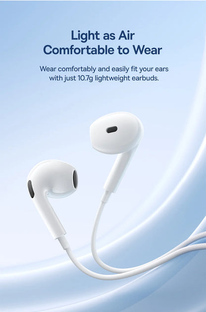 BASEUS Encok HZ19 3.5mm Semi In-Ear Wired Earphones
