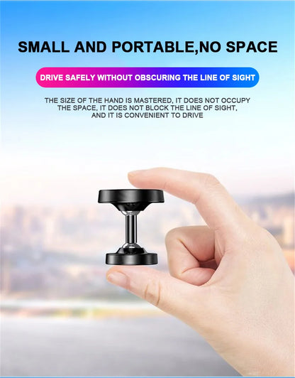 TASX Powerful Magnetic Dashboard Car Mount - 360° Rotatable Phone Holder