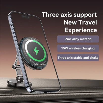 TASX Dashboard  MagSafe Phone Wireless Charging Car Mount C306