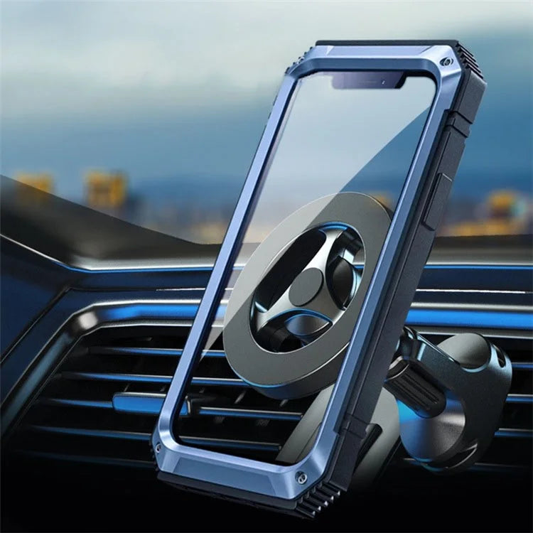 TASX O-shaped Base Car Phone Holder – N52 Magnet, MagSafe Air Vent Mount