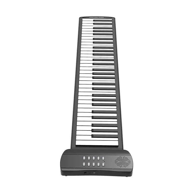 TASX Hand Roll Piano Pads Flexible Battery USB Powered (61 Keys)
