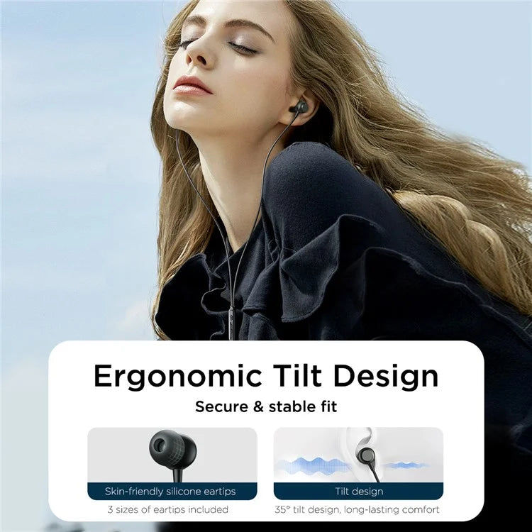 JOYROOM EC06 Metal In-Ear Type-C Wired Earphones with Mic & HiFi Sound