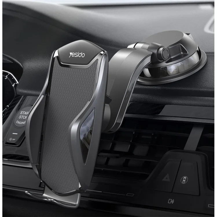 TASX C99 Rotatable Car Phone Holder – Center Console & Windscreen Adorption Mount