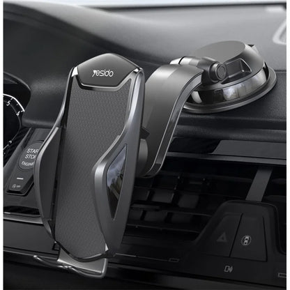 TASX C99 Rotatable Car Phone Holder – Center Console & Windscreen Adorption Mount