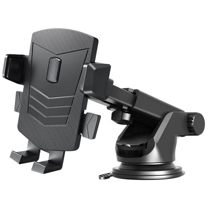 TASX 360° Rotation Car Phone Holder – Suction Cup Mount for Air Vent, Windscreen & Dashboard