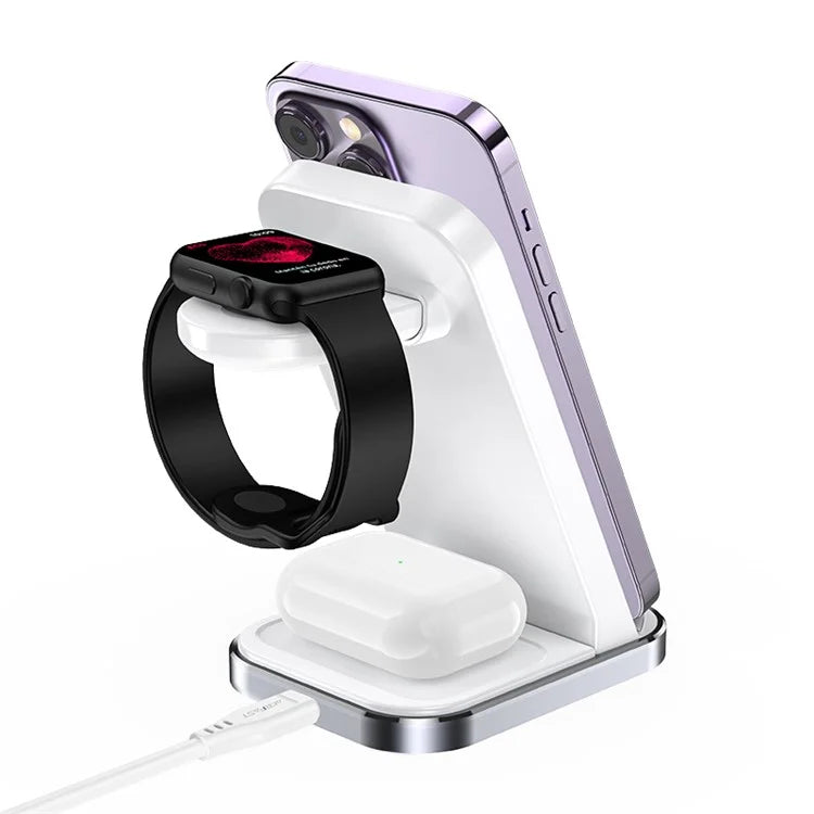 ACEFAST E15 3-in-1 Desktop 15W Wireless Charger Station