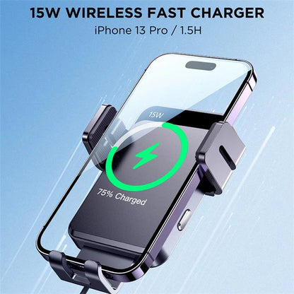 JOYROOM Electric 15W Wireless Charger Dashboard Car Mount ZS219