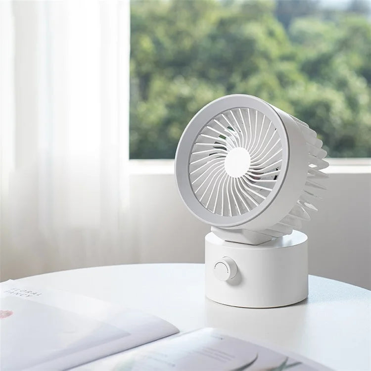 TGVI LLD-F87 Portable Desktop Fan with Auto Rotation and Long Battery Life
