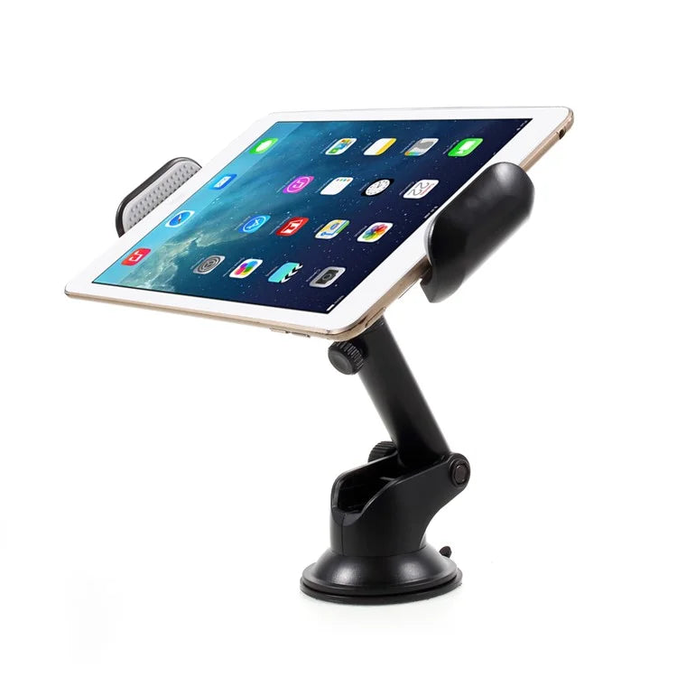 TASX A6187 Universal Rotary Suction Cup Car Windshield Tablet Mount for 7-15" Tablets