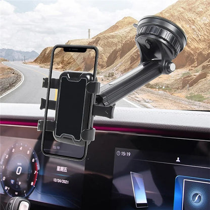 TASX X227 Universal Car Phone Holder – 360° Adjustable Mount with Clamp