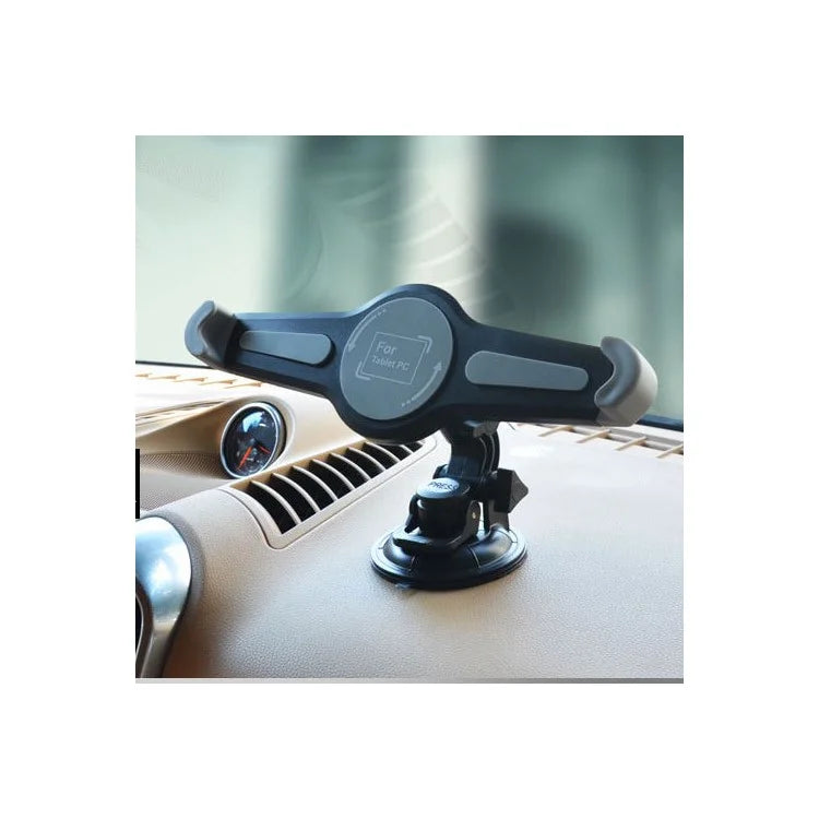 TASX A6184 360° Rotating Car Dashboard & Windshield Suction Cup Tablet Holder (7-11 inch)