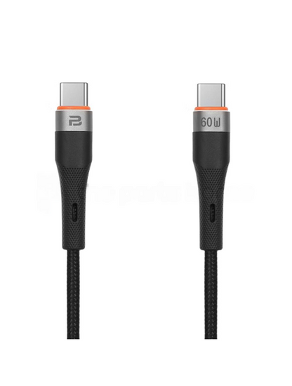 USB-C to USB-C & Sync Cable 2M (Nylon Braided)(60W)